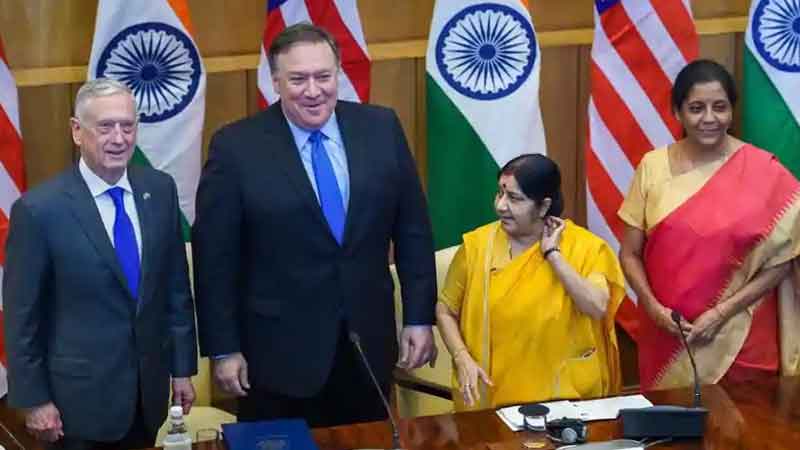 US State Department statement ahead of 2 plus 2 talks eager to work together with powerful India