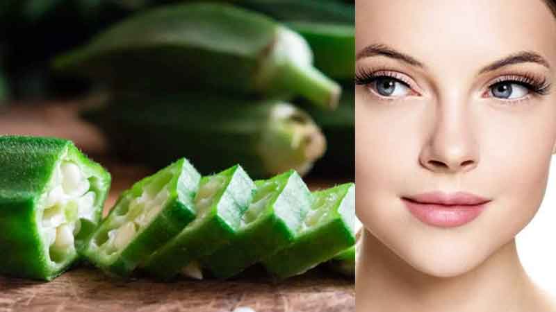 Apart from being delicious to eat it is also best for the skin to make okra.