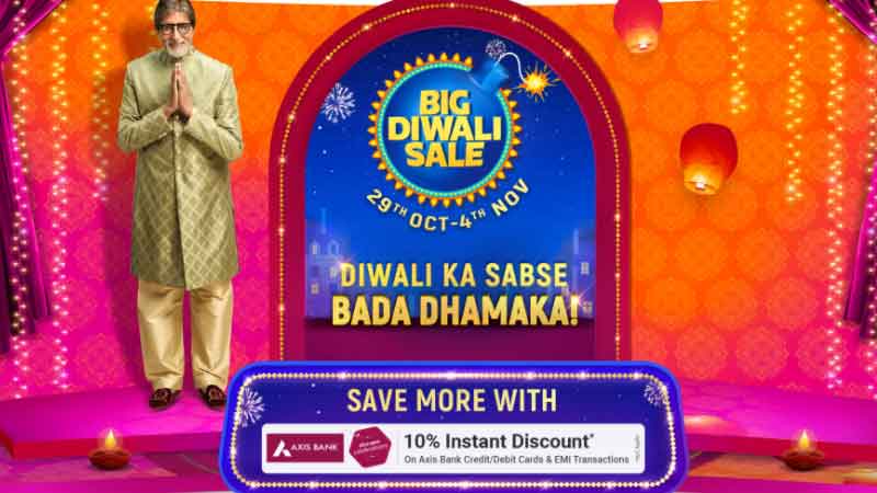 Big Diwali sale on Flipkart starts from October 29