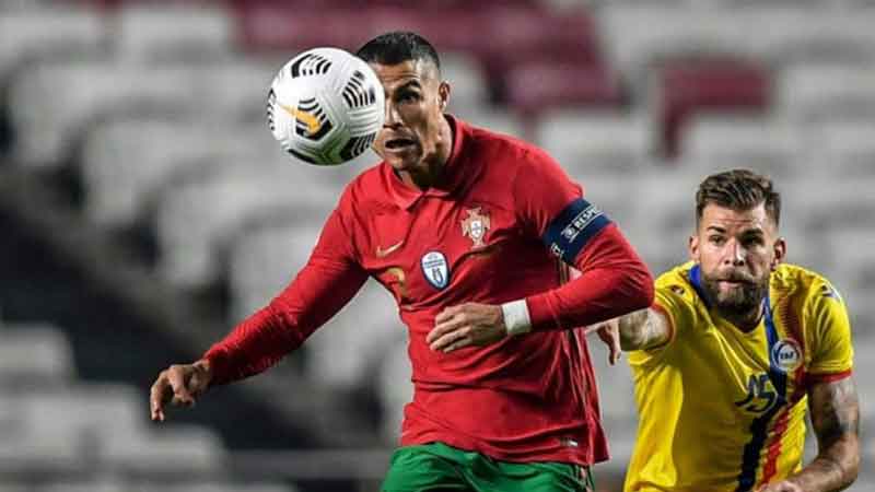 Ronaldo scores goal against Andorra close to world record