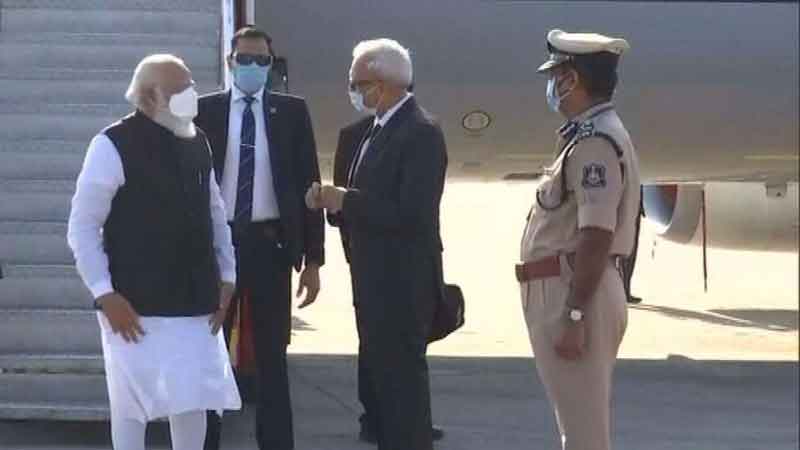 Vaccine plant visit today: PM Modi arrives at Zydus Biotech Park in Ahmedabad followed by Hyderabad and Pune