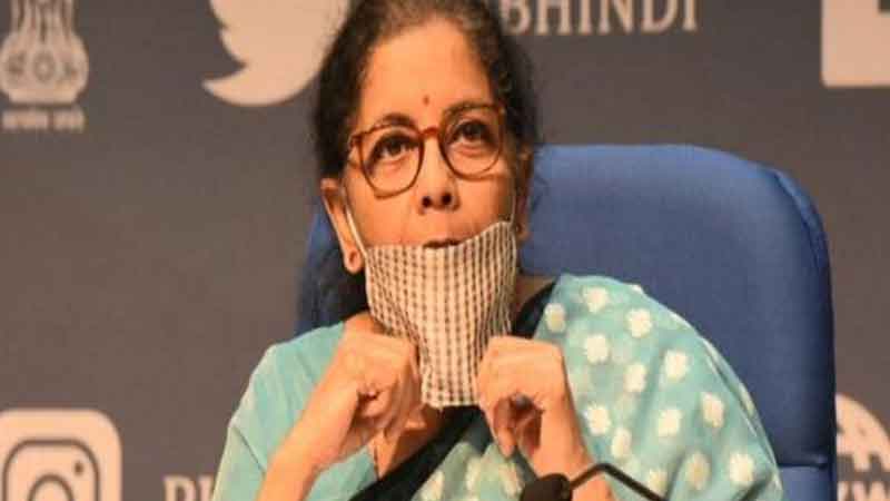 Finance Minister Nirmala Sitharaman will hold a press conference in a while relief package may be announced