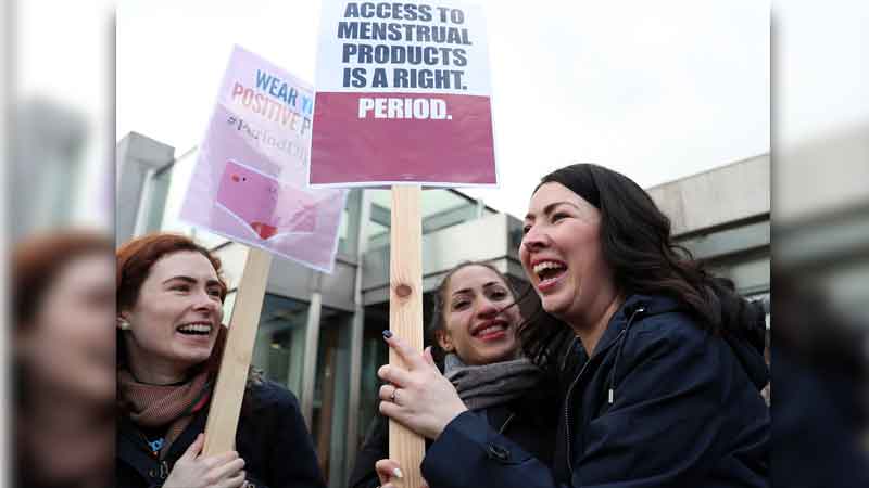 Scotland: First country to give menstrual products for free learn the entire process here