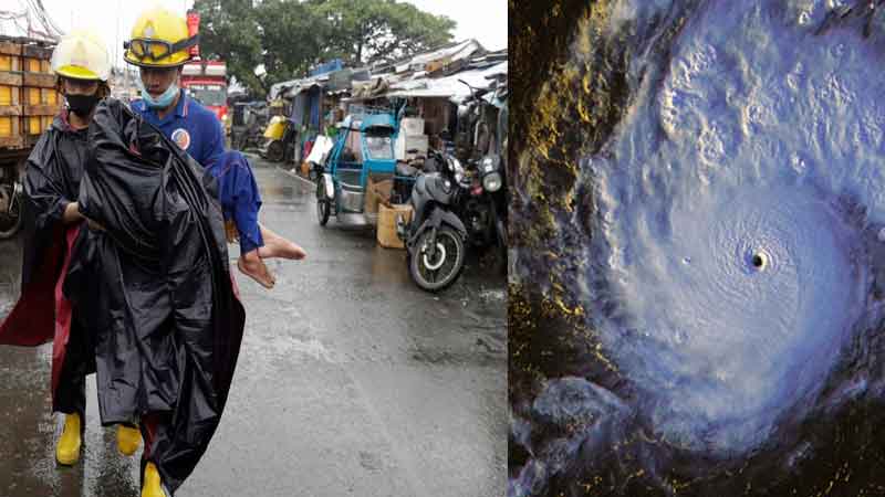 'Goni' knocked in Philippines ten people dead