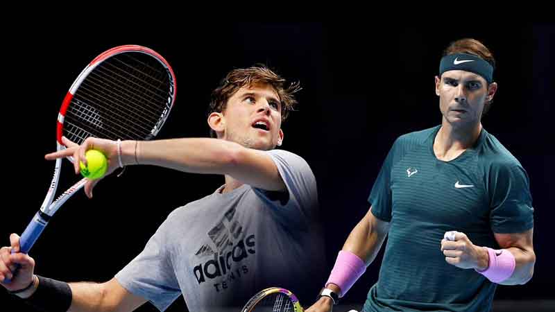 Thiam beat Nadal in straight sets in ATP World Tour Finals