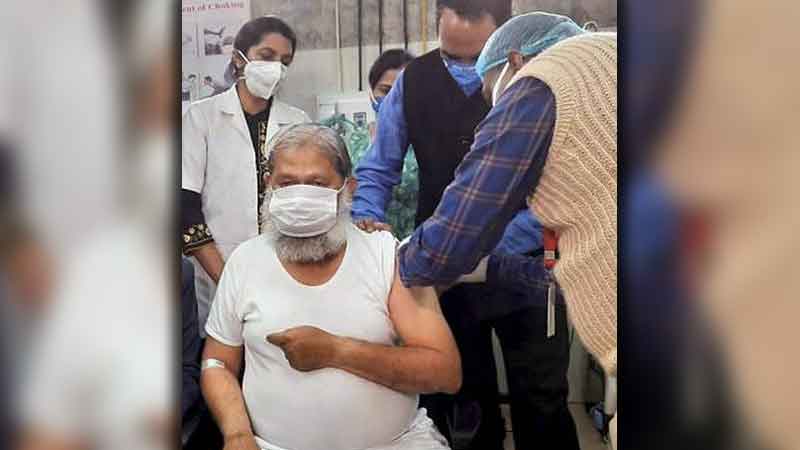 Haryana Health Minister Corona positive who got Covaxin vaccine tweeted information