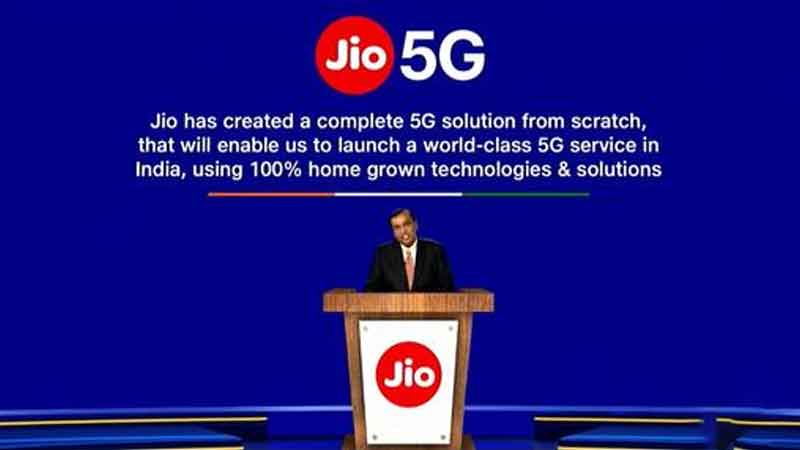 Indian Mobile Congress 2020: Mukesh Ambani's big announcement Reliance Jio will launch 5G by mid 2021