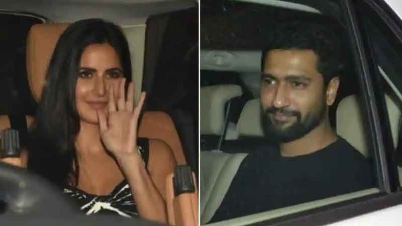 Vicky Kaushal and Katrina joined Karan's party