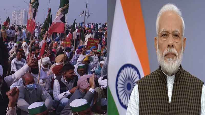 Madhya Pradesh: PM Modi bowed his head and gave farmers confidence in MSP said - We are ready to talk to farmers on every issue