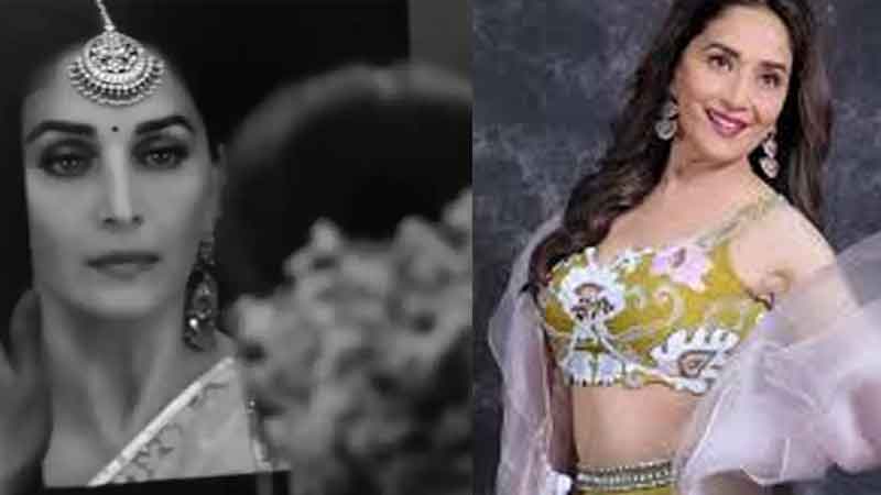 Madhuri dhaka dhak girl on social media increased the fans, see viral photo here