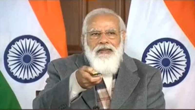PM Modi laid the foundation of light house project on new year dream of pucca house will be fulfilled
