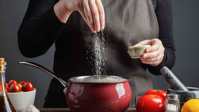 Salt-pepper or spices have been added to the food how to reduce more here are ways