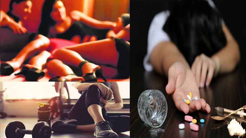 SIT caught Gym-Jismfarosh and girls giving drugs