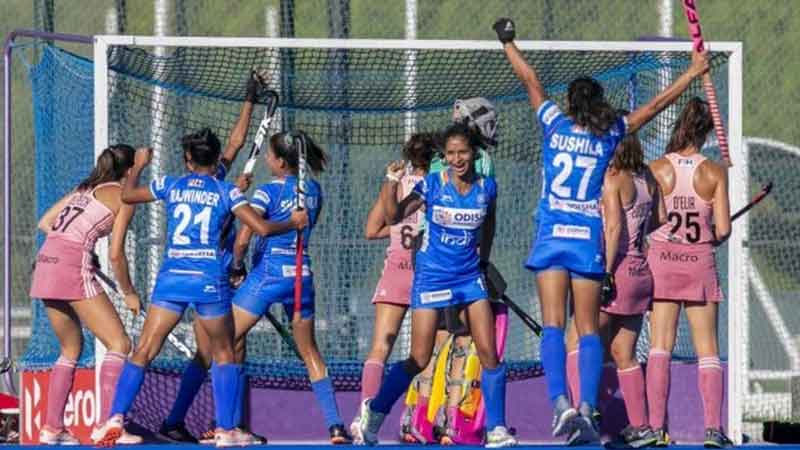 Sangeeta and Sushma's goal: Indian women's junior hockey team beat Chile's senior team 2-0