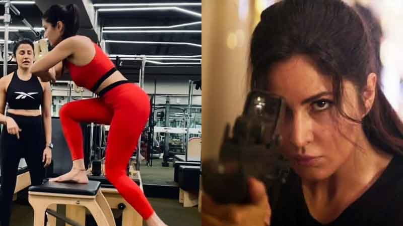 Katrina sweating heavily in gym preparing for Tiger-3 with Salman?