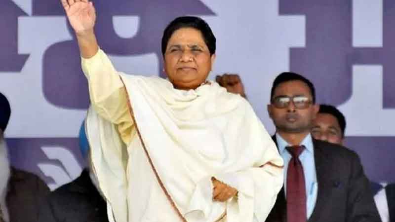 BSP supremo's open declaration party will contest elections alone in UP and Uttarakhand