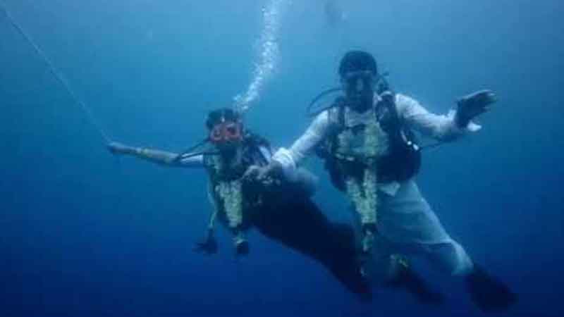 India's first Hindu underwater marriage: Couple chose this method of marriage to spread awareness about water pollution