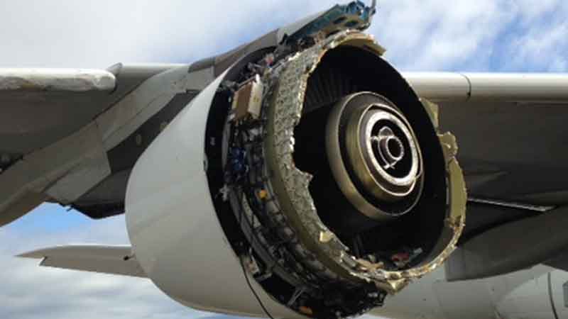 Emergency landing: United Boeing 777 engine malfunction, 341 people aboard flight safe