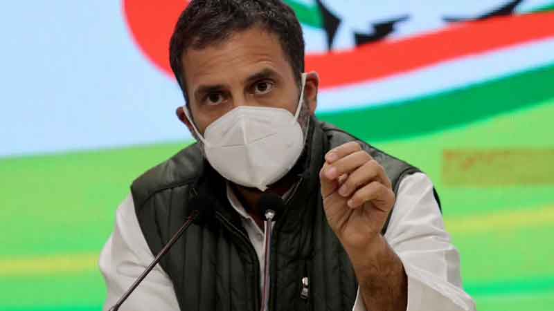 Why Delhi has been converted into a fort why the government is not talking to the farmers: Rahul Gandhi