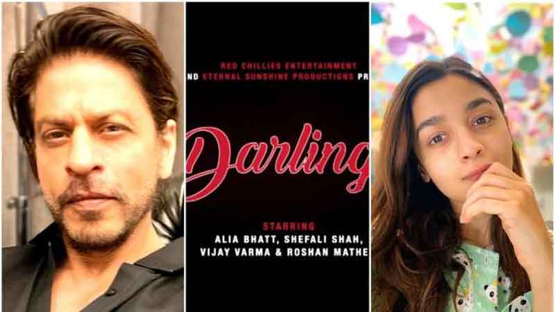 Shahrukh Khan presented the first glimpse of Alia Bhatt's film Darlings wrote- "This comedy is a little dark…"
