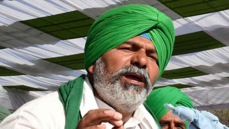 Rakesh Tikait reached Kolkata to defeat BJP will do mahapanchayat in Nandigram today