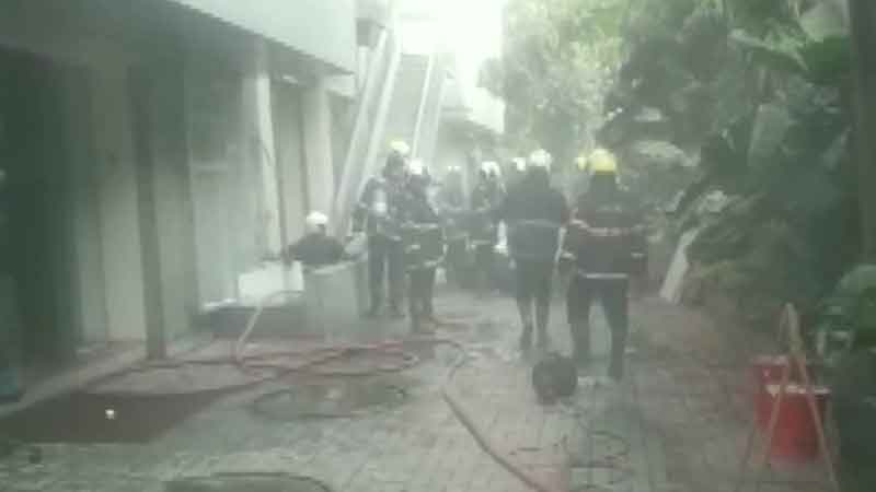 Fire in Maharashtra for the second time in 2 days team of fire brigade engaged in control