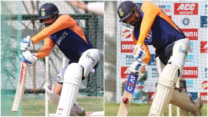 Practice video of Virat Rohit and Rahane surfaced before the fourth test
