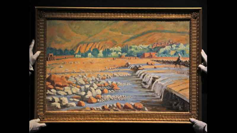 Winston Churchill painting creates new record sold for $ 15.5 million