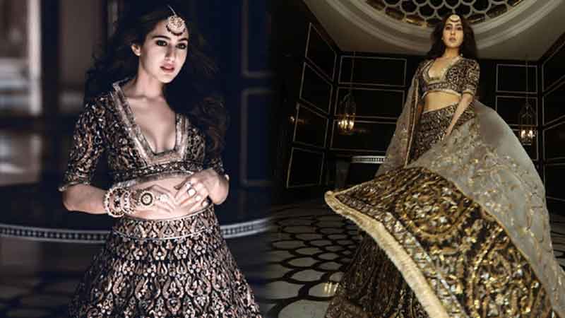 Manish Malhotra charmed the beauty of Sara Ali, looking perfect bride