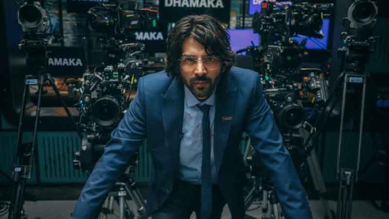 Karthik Aryan's movie 'Dhamaka' to be released on Netflix bought streaming rights for 135 crores