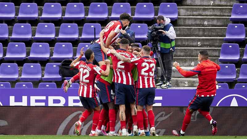 La Liga: Atletico Madrid beat 11th-time champion Valladolid 2–1