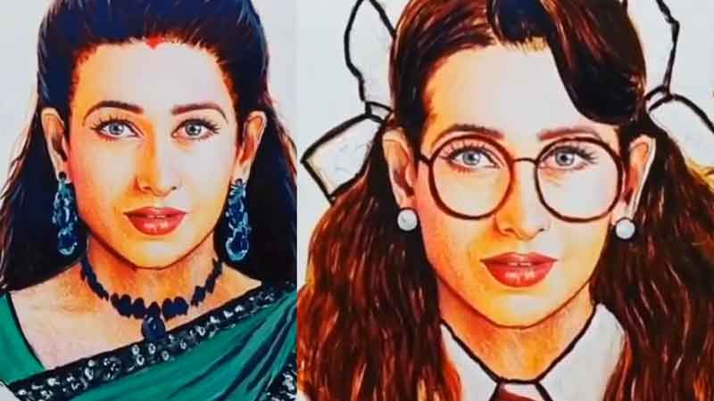 Karisma Kapoor's fan made her edited video actress shared on Instagram Watch video