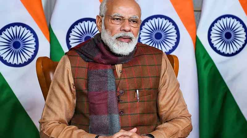Prime Minister Narendra will communicate with the district magistrates of 100 districts