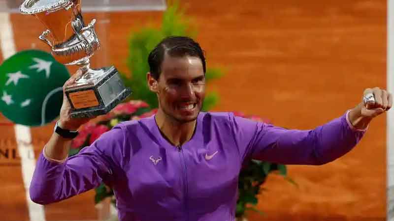 Rafael Nadal became the 10th time champion after defeating World Number One Djokovic