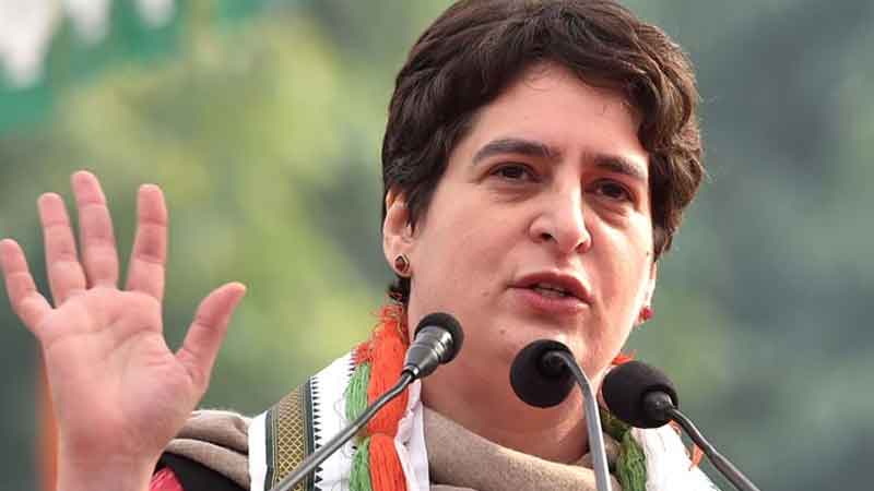 Priyanka's attack on the statement of death due to lack of oxygen the government was bombarded with allegations