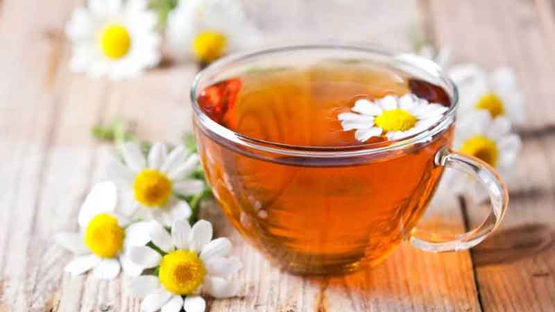 There are many benefits of taking chamomile tea, reduces stress, reduces