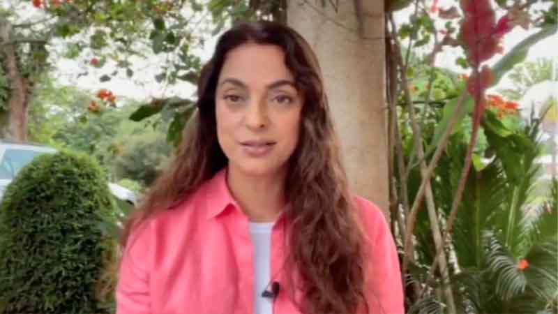Juhi Chawla breaks silence on 5G technology issue, shared the video and replied