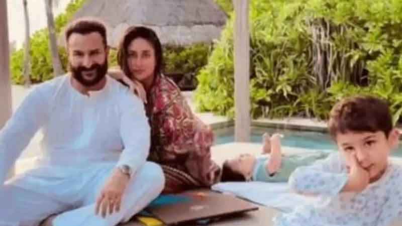 Kareena Kapoor shared pictures from Maldives on Saif Ali Khan's birthday Jeh and Taimur also appeared
