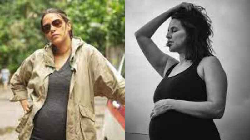 Neha Dhupia is also shooting in pregnancy shared the first look from this film