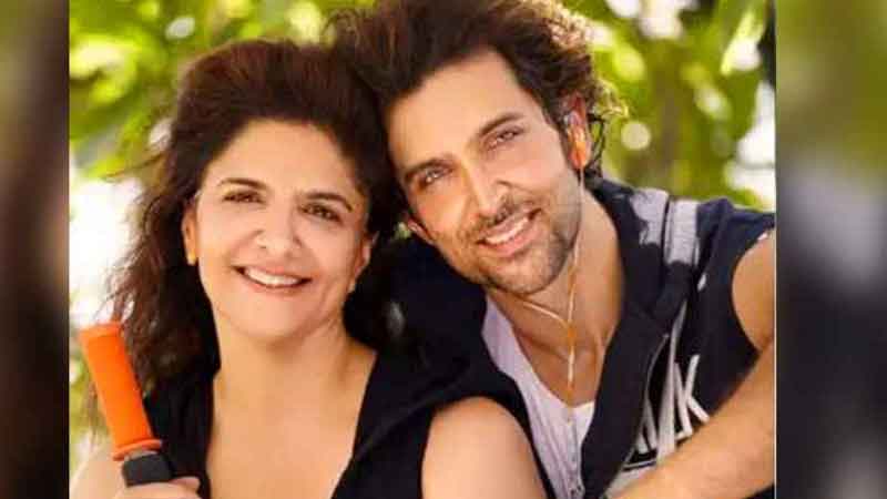 Hrithik Roshan's mother did such a dance in the gym, the actor said this by commenting
