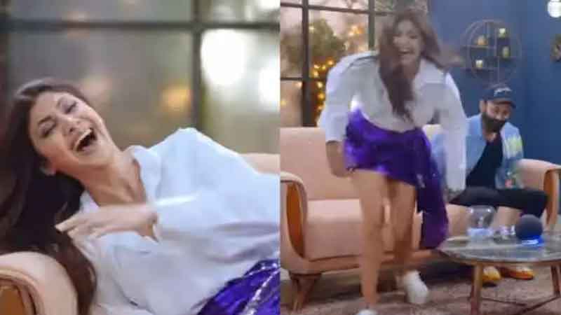 Shilpa was seen laughing carelessly on Social Media Star with Janice, know what happened