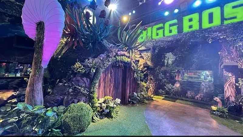 This time the way of entry into the house will pass through the forest. Get a glimpse of the house of Big Boss 15