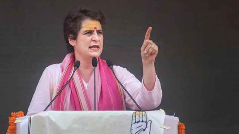 Congress attackers on the ever-increasing price of petrol and diesel across the country Priyanka said - it is difficult for those with slippers to travel on the road