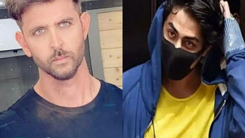 Hrithik saddened by Aryan's bail plea being rejected, posted in support
