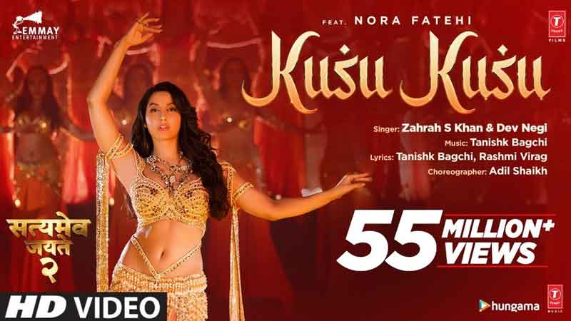 Dancer and actress Nora Fatehi narrated the story of 'Kusu Kusu'! strangled and choked