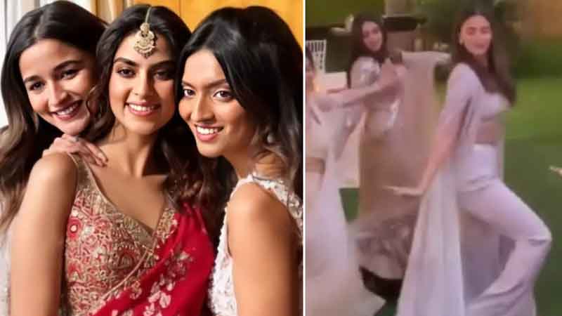 Video: Alia dances on Justin Bieber's songs at her friend's wedding
