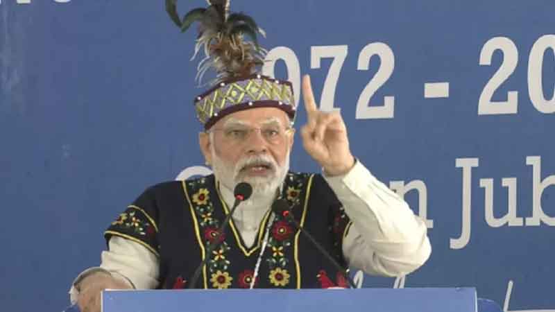 North East Council: PM Modi said in Shillong – Now construction on the border is being done due to stings