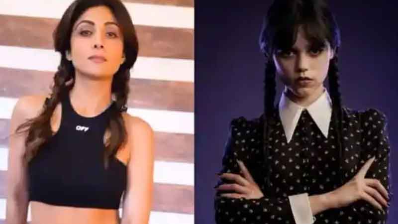 Shilpa Shetty was seen doing Jenna Ortega's 'Wednesday Dance Challenge', fans were in awe after seeing fitness