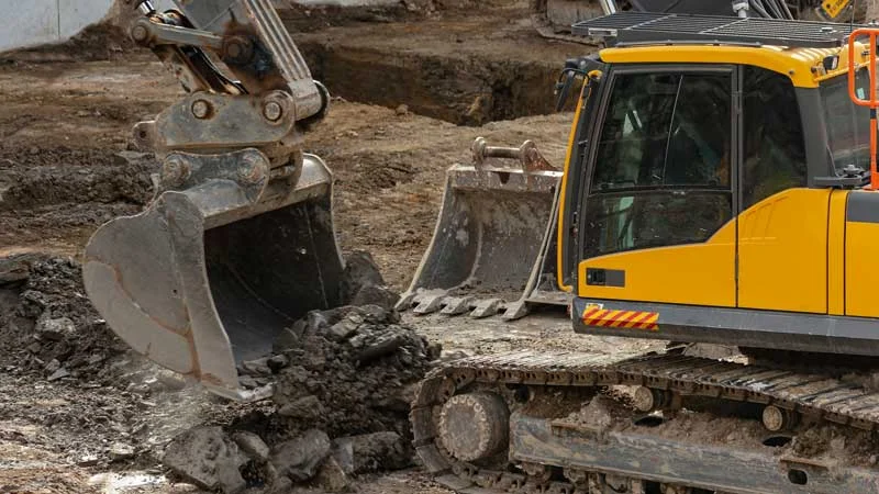 Major action against illegal excavation.
