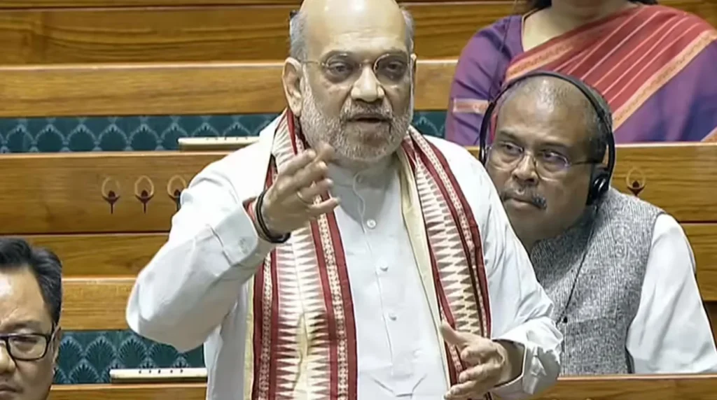 Amit Shah said in Lok Sabha